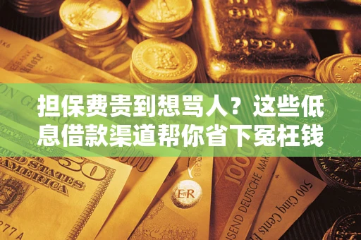北京担保费贵到想骂人？这些低息借款渠道帮你省下冤枉钱