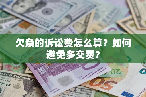 北京欠条的诉讼费怎么算？如何避免多交费？