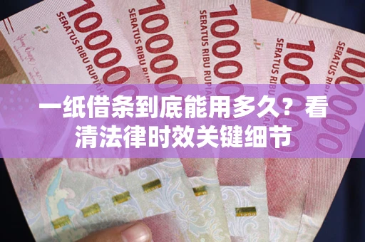 北京一纸借条到底能用多久？看清法律时效关键细节
