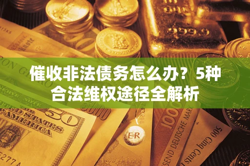 北京催收非法债务怎么办？5种合法维权途径全解析