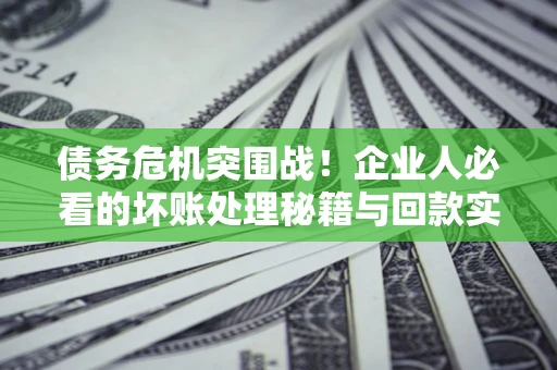 北京债务危机突围战！企业人必看的坏账处理秘籍与回款实战指南